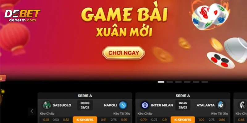 Nhiều sự kiện cá cược lớn.